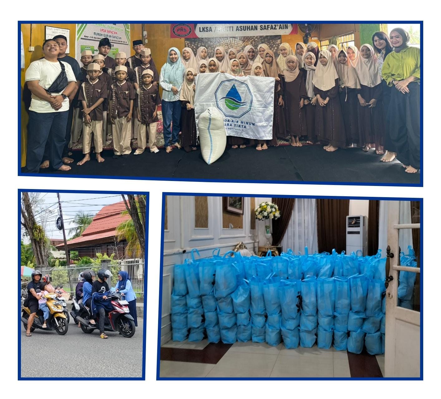 Perumda Muara Tirta Gelar Aksi Sosial: Salurkan 1.000 Paket Sembako dan Santuni 5 Panti Asuhan ​GORONTALO – Memperingati Hari Bakti ke-34 Perumda Air Minum Muara Tirta Kota